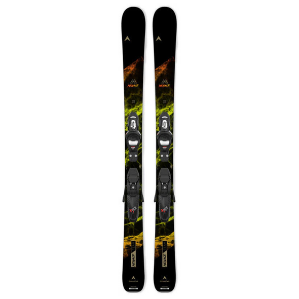 Dynastar Skis M-MENACE TEAM KID-X y Fijaciones Look KID 4 GW B76 BLACK