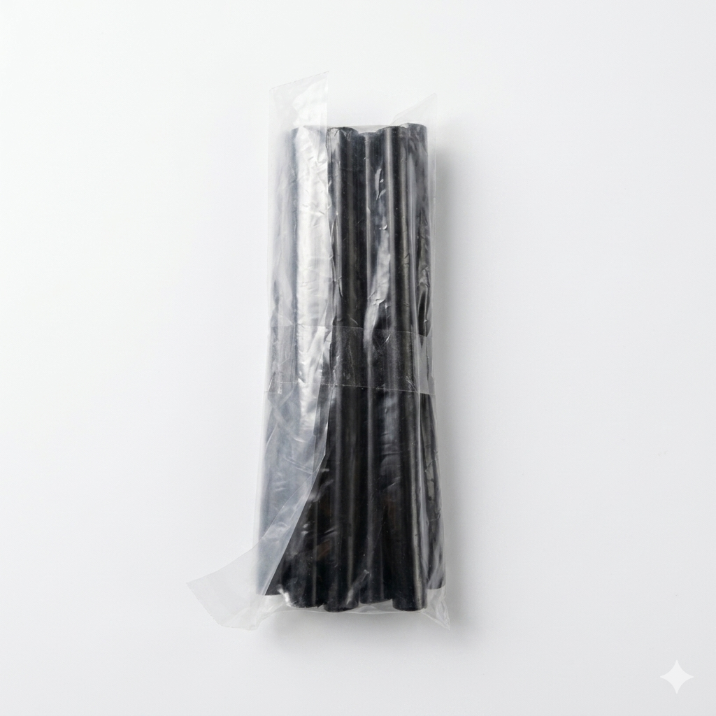 Vola Barras de Cofix (P-tex) 11.5 mm – Reparación de Ski y Snowboard Negro (10 unidades)