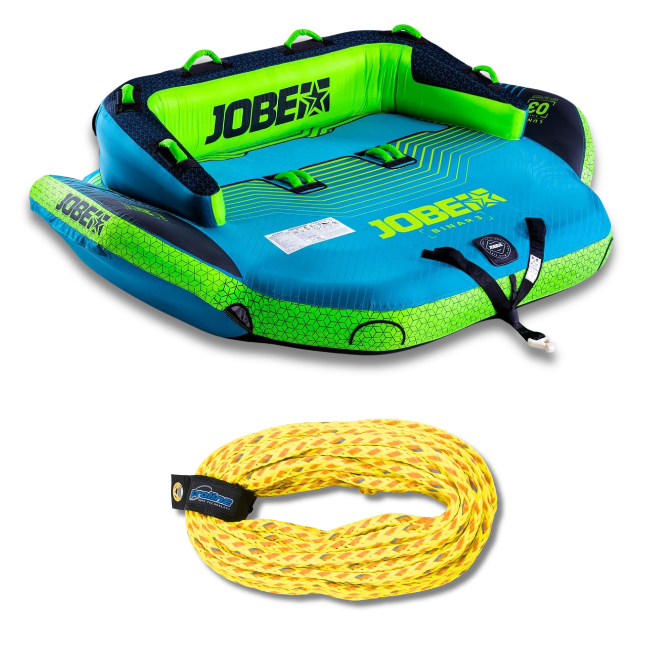 Pack Jobe Arrastrable Binar 3 Personas Sacachucha Más Cuerda