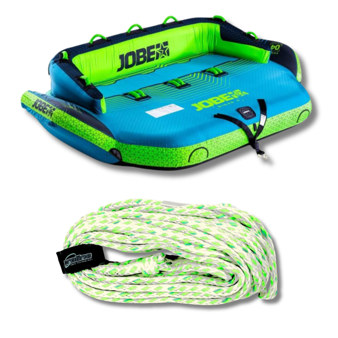 Pack Jobe Arrastrable Binar 4 Personas Sacachucha Más Cuerda