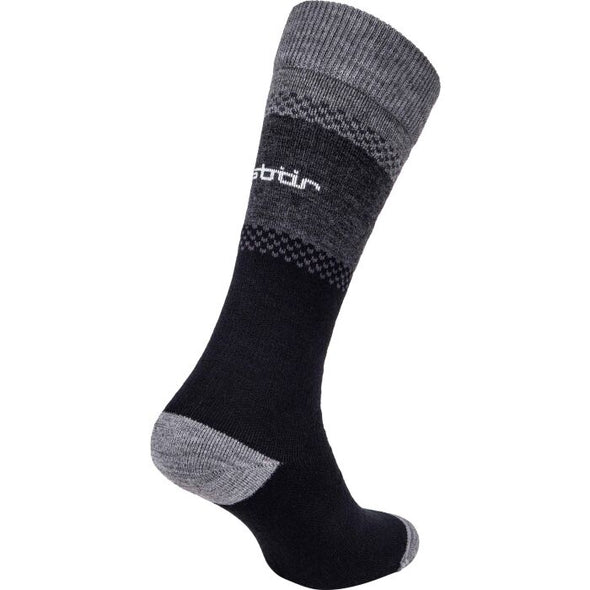 BRBL Calcetines de Ski Comfort 2 Pares Negro/Gris