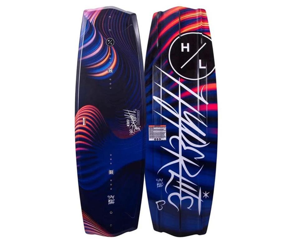 Hyperlite Wakeboard Eden BWF 130 con Bota Remix 4-8