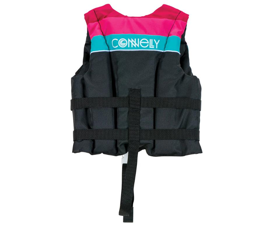 Connelly Chaleco Salvavidas Retro Niños 15-25 Kg  Negro