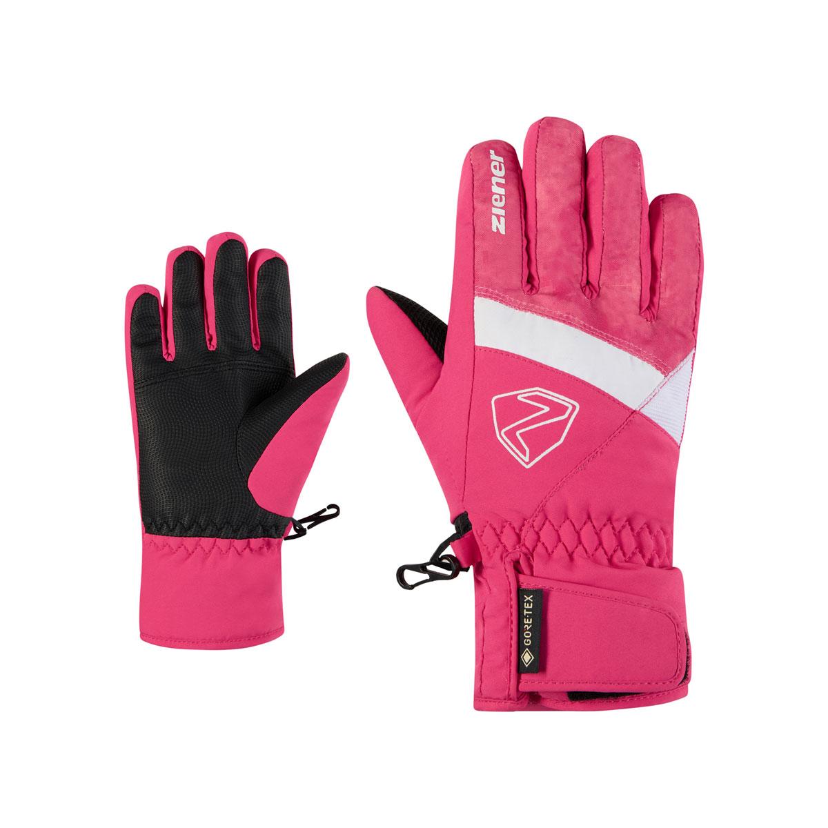 Ziener Guante Nieve Leif-Z GTX Junior Tie Dye Pop Pink