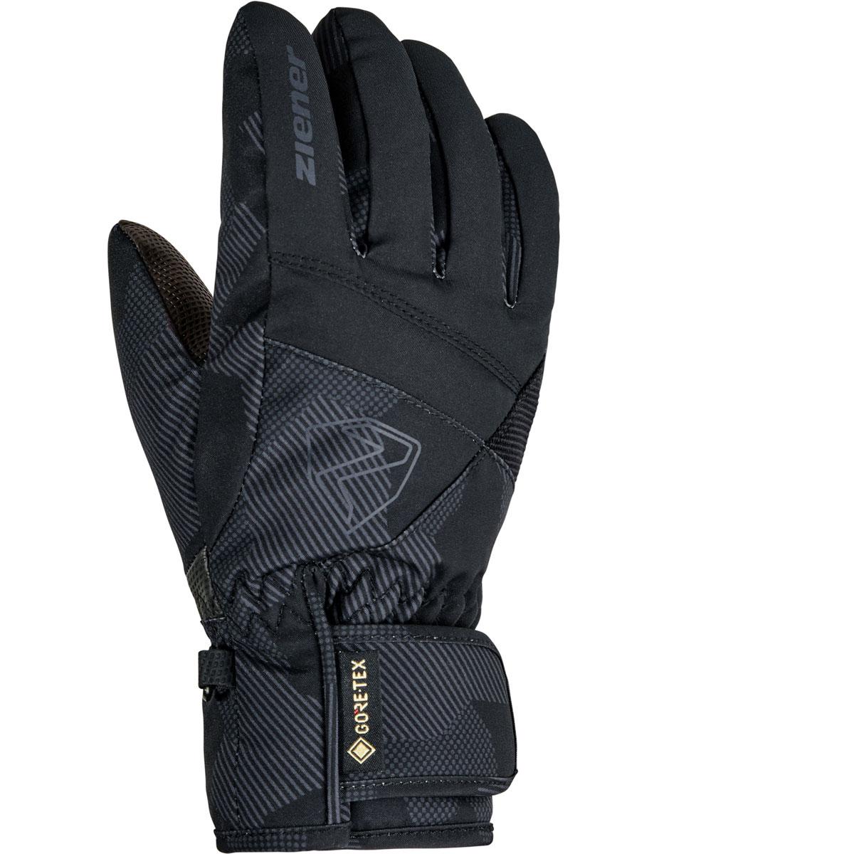 Ziener Guante Nieve Leif-Z GTX Junior Negro Gris