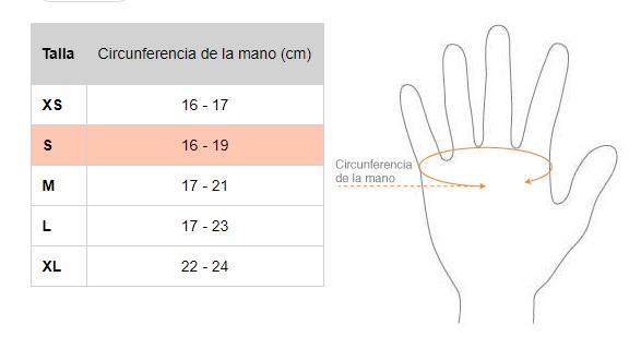 Guante Raceday Rosado Poc Talla M