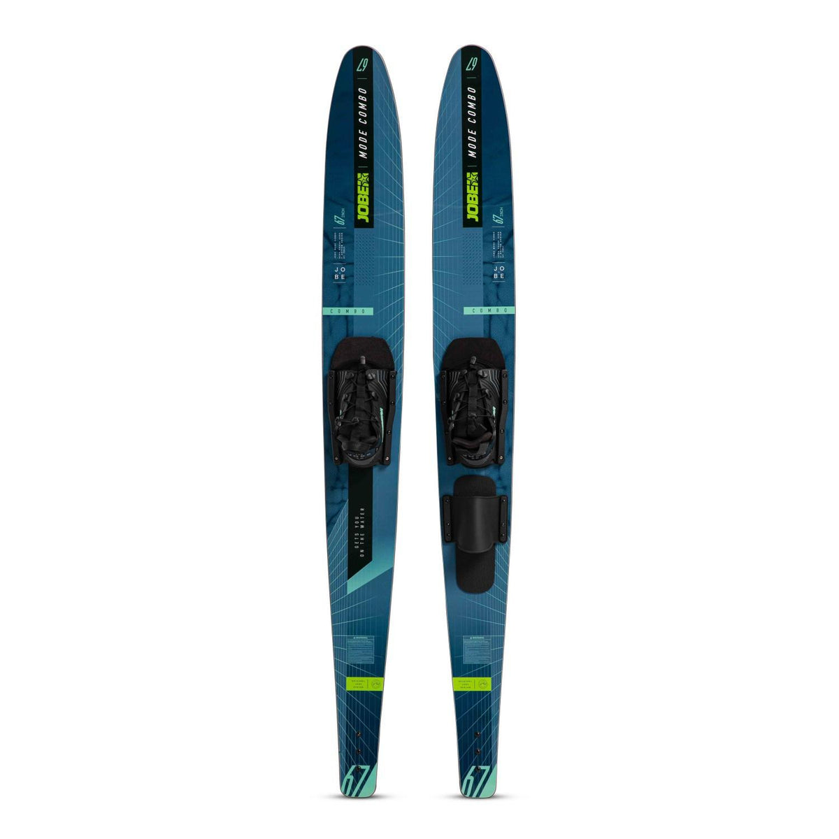 Jobe Par Ski Acuático Mode Combo 67" con Fijaciones