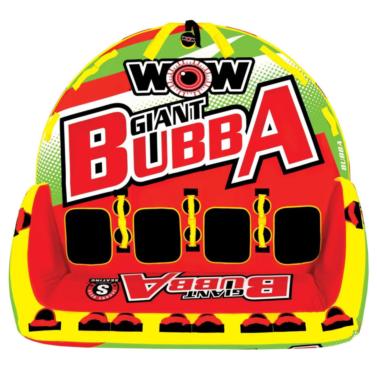 Wow Arrastrable Giant Bubba 4 Personas Sacachucha