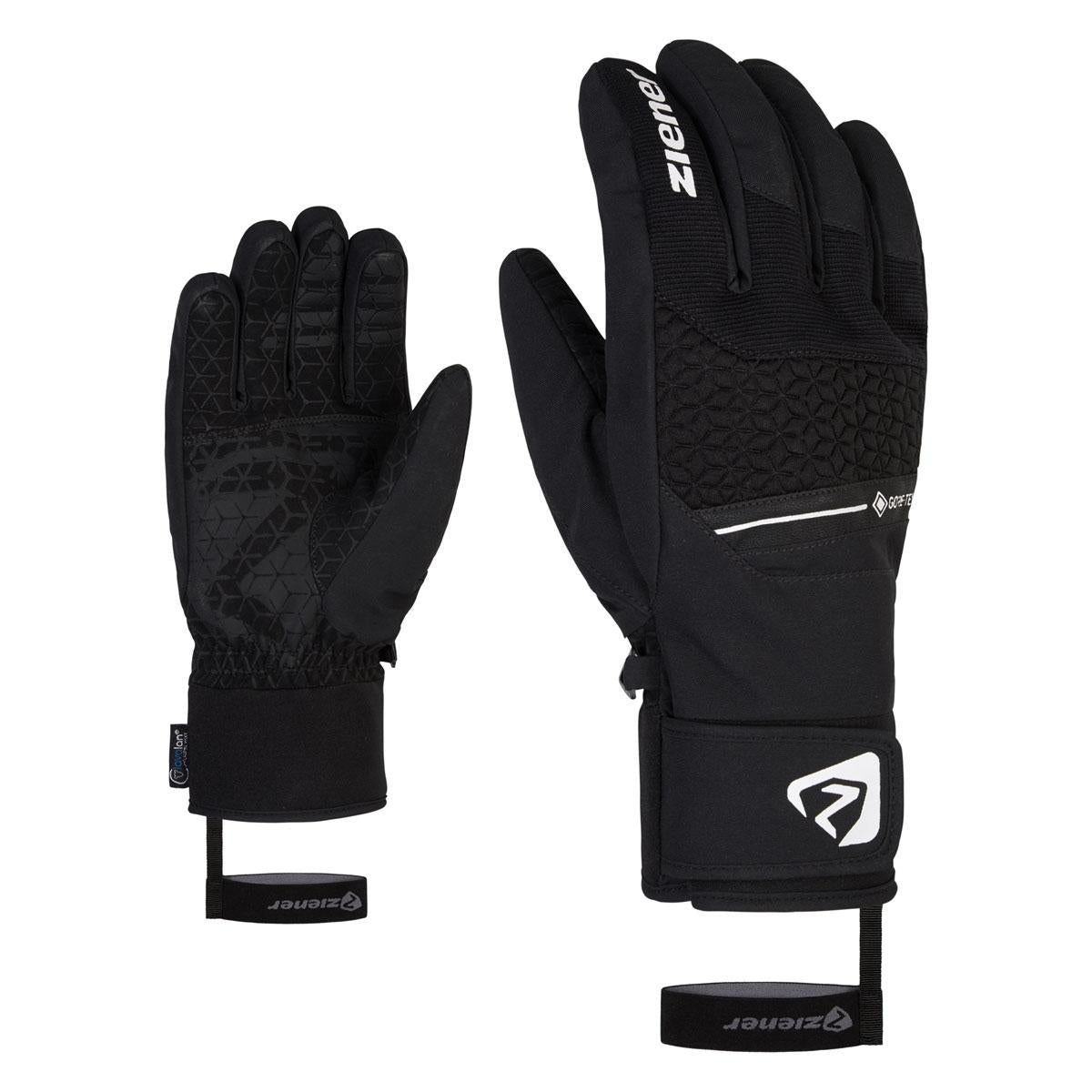 Ziener Guante Nieve Granit-Z GTX AW Hombre Negro