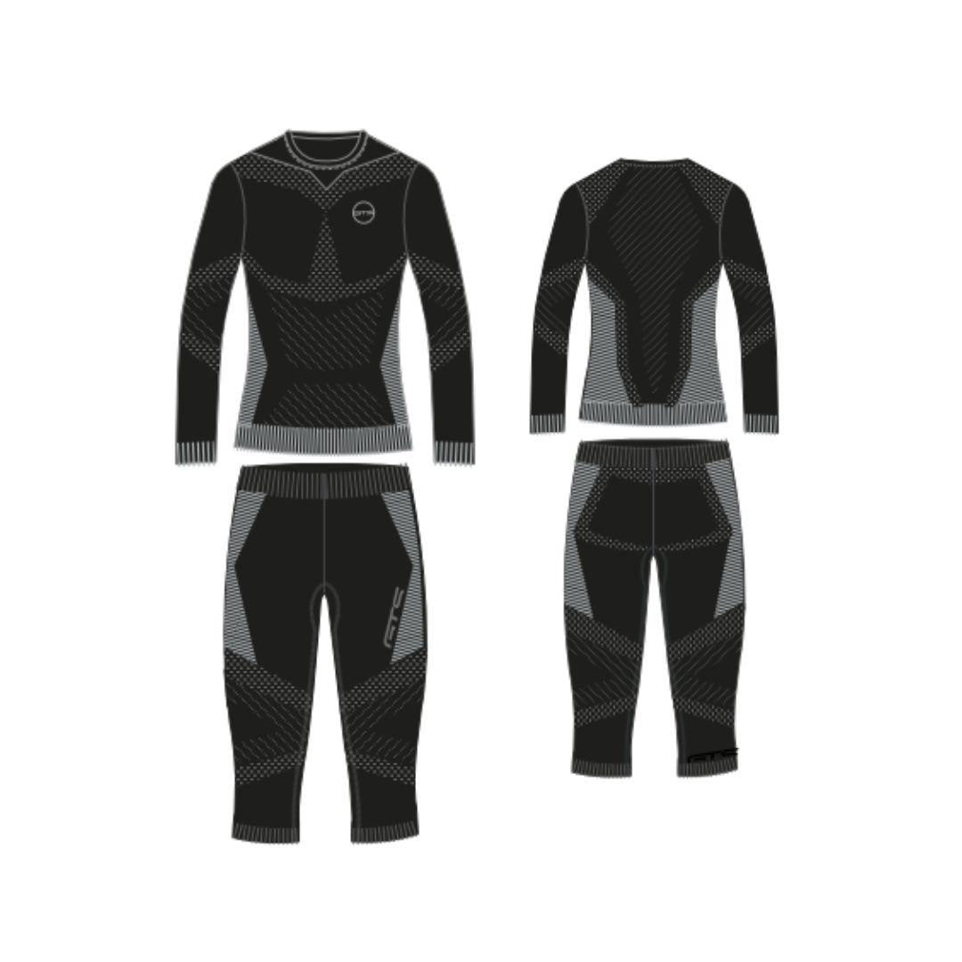 GTS Conjunto Primera Capa Unisex Pantalón 3/4