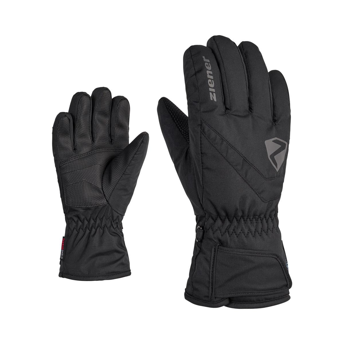 Ziener Guante Nieve Loriko-Z AS® Junior Negro