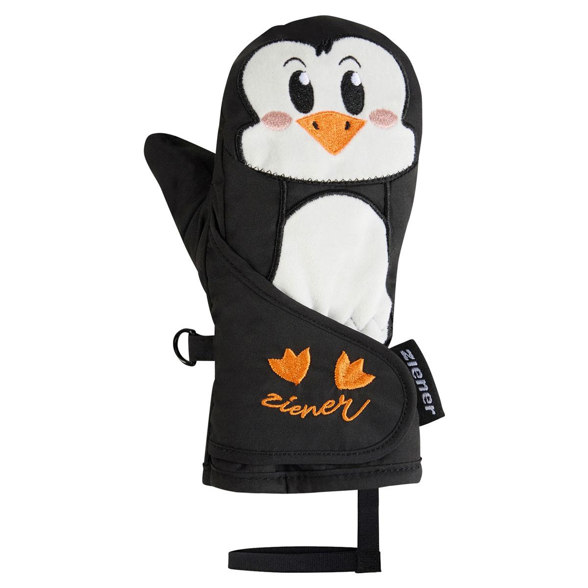 Ziener Guante Nieve Lanimalo-Z Mini Negro