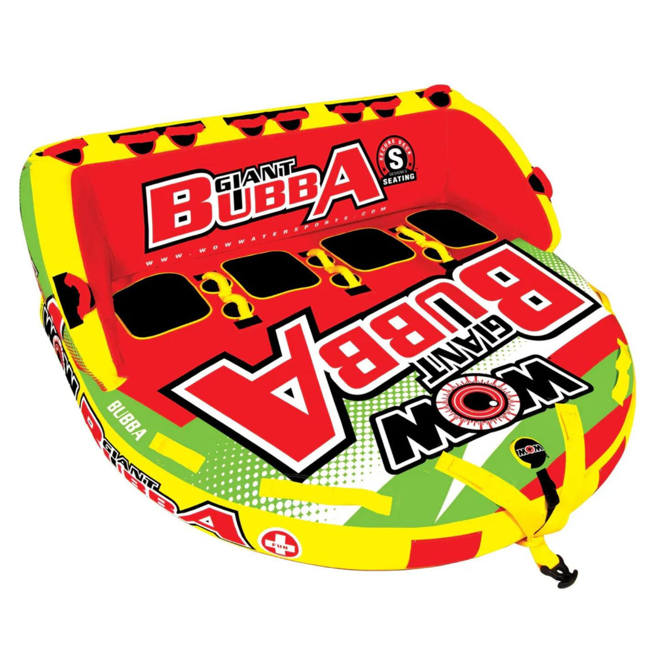 Wow Arrastrable Giant Bubba 4 Personas Sacachucha