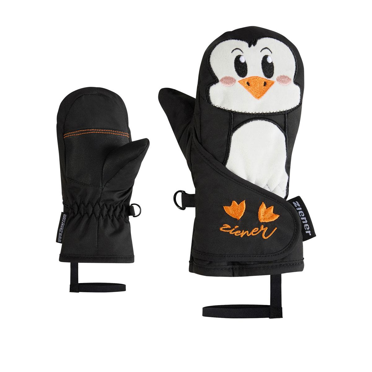 Ziener Guante Nieve Lanimalo-Z Mini Negro