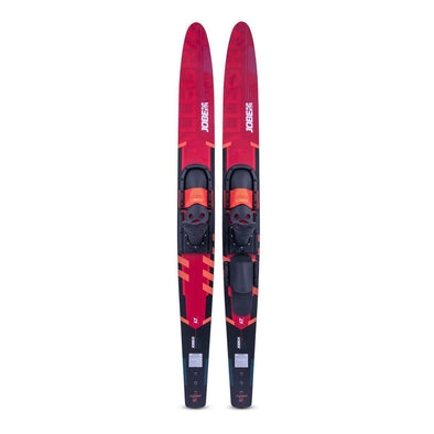 Jobe Par Ski Acuático Allegre 67" Rojo con Fijaciones