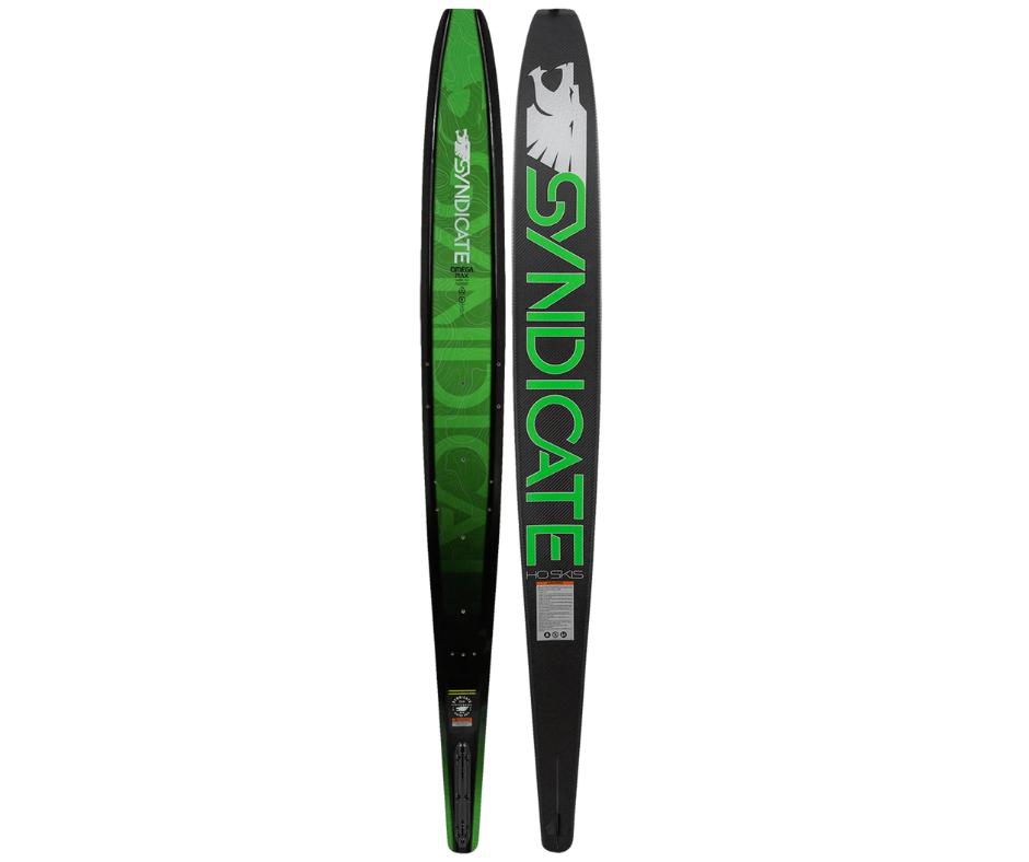 HO Mono Ski Syndicate Omega Max 67 Bota Stance 130 Atop Reel US 7-11 y Trasera ARTP