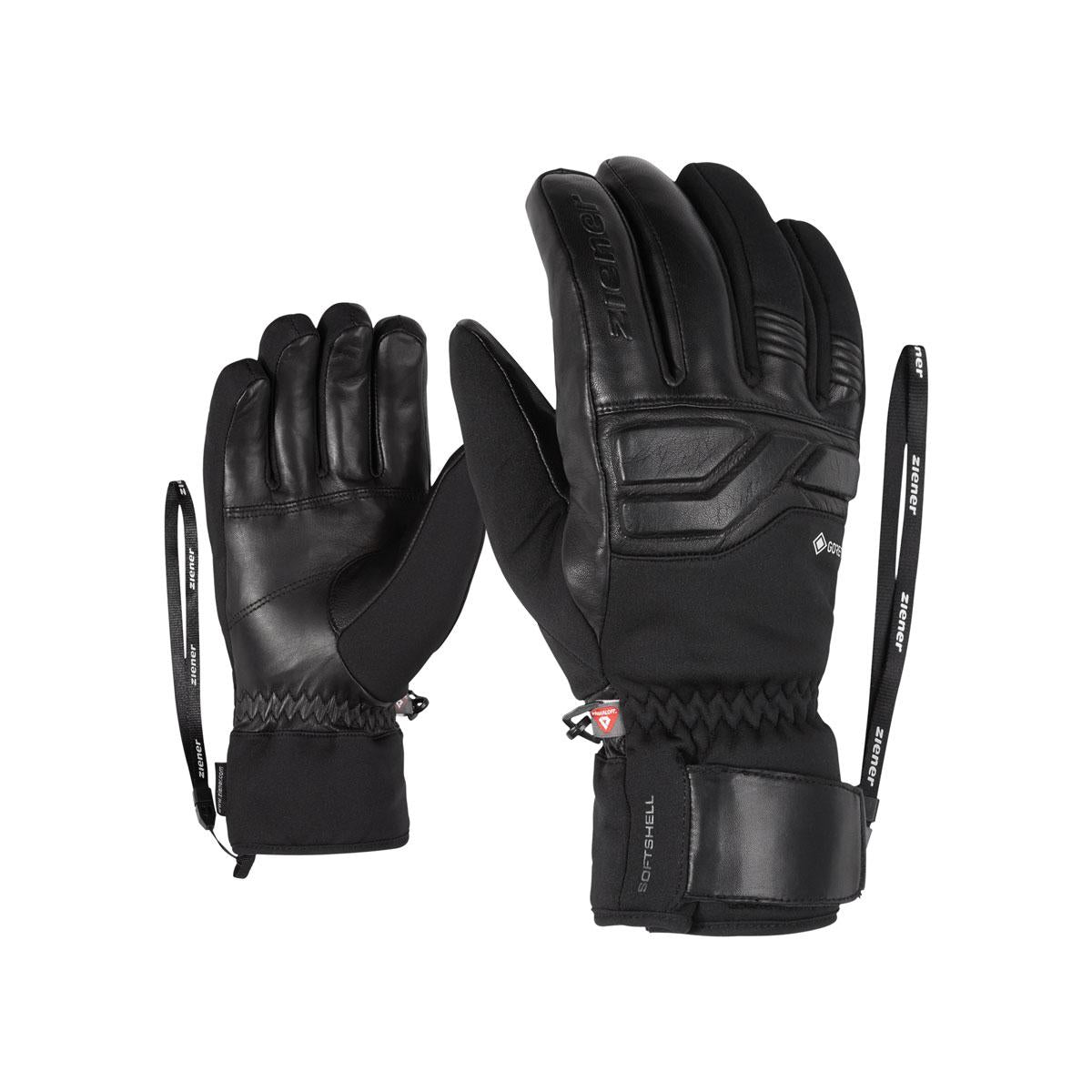 Ziener Guante Nieve Gin-Z GTX PR Hombre Negro