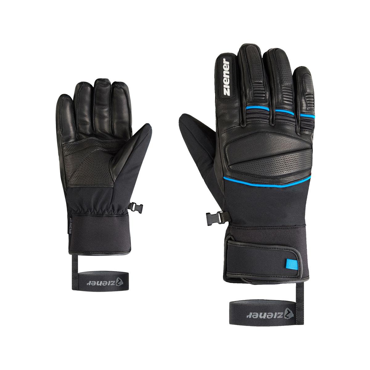 Ziener Guante Nieve Gomin-Z AS®  Hombre Black Persian Blue