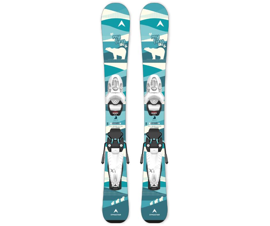 Dynastar Ski My First Ski Con Fijaciones Look Team0 4 GW B76 White
