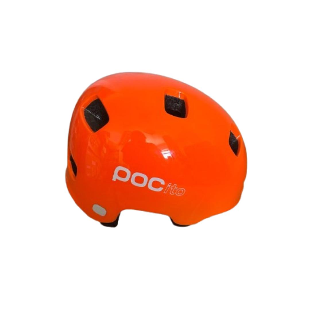 Casco Bicicleta Pocito Crane Orange