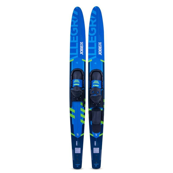 Jobe Par Ski Acuático Allegre 67" Azul Con Fijaciones