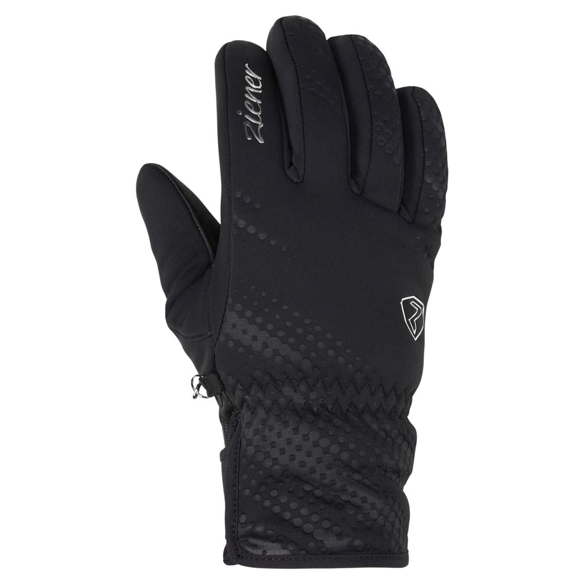 Ziener Guante Nieve Karoi-ZWS PR Mujer Negro