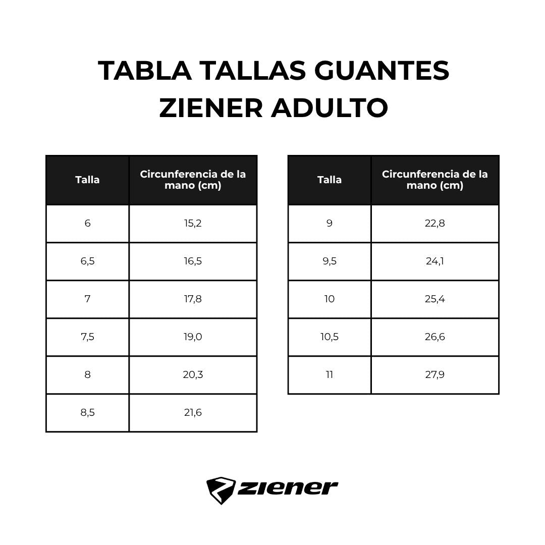 Ziener Guante Gatis AS®  Black