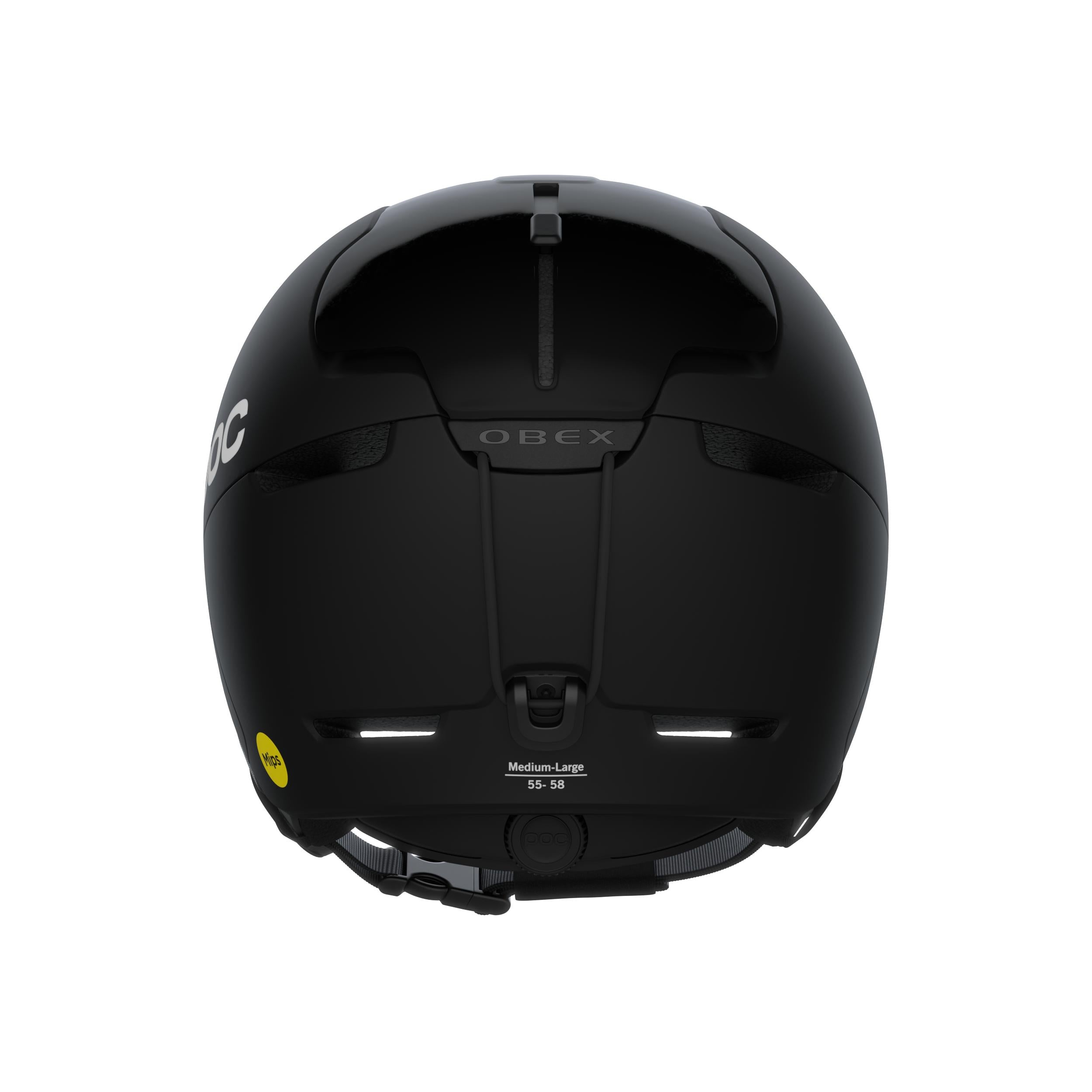 POC Casco Nieve Obex Mips Negro