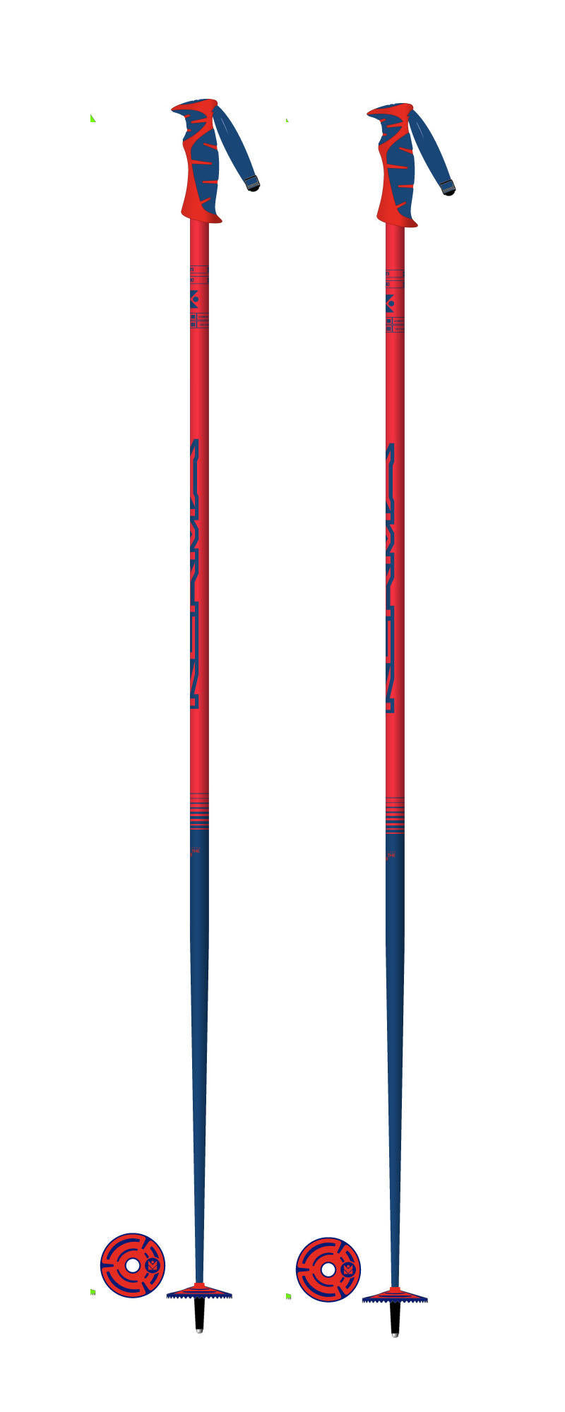 Bastones de esquí Kerma Junior 80 cm Azul