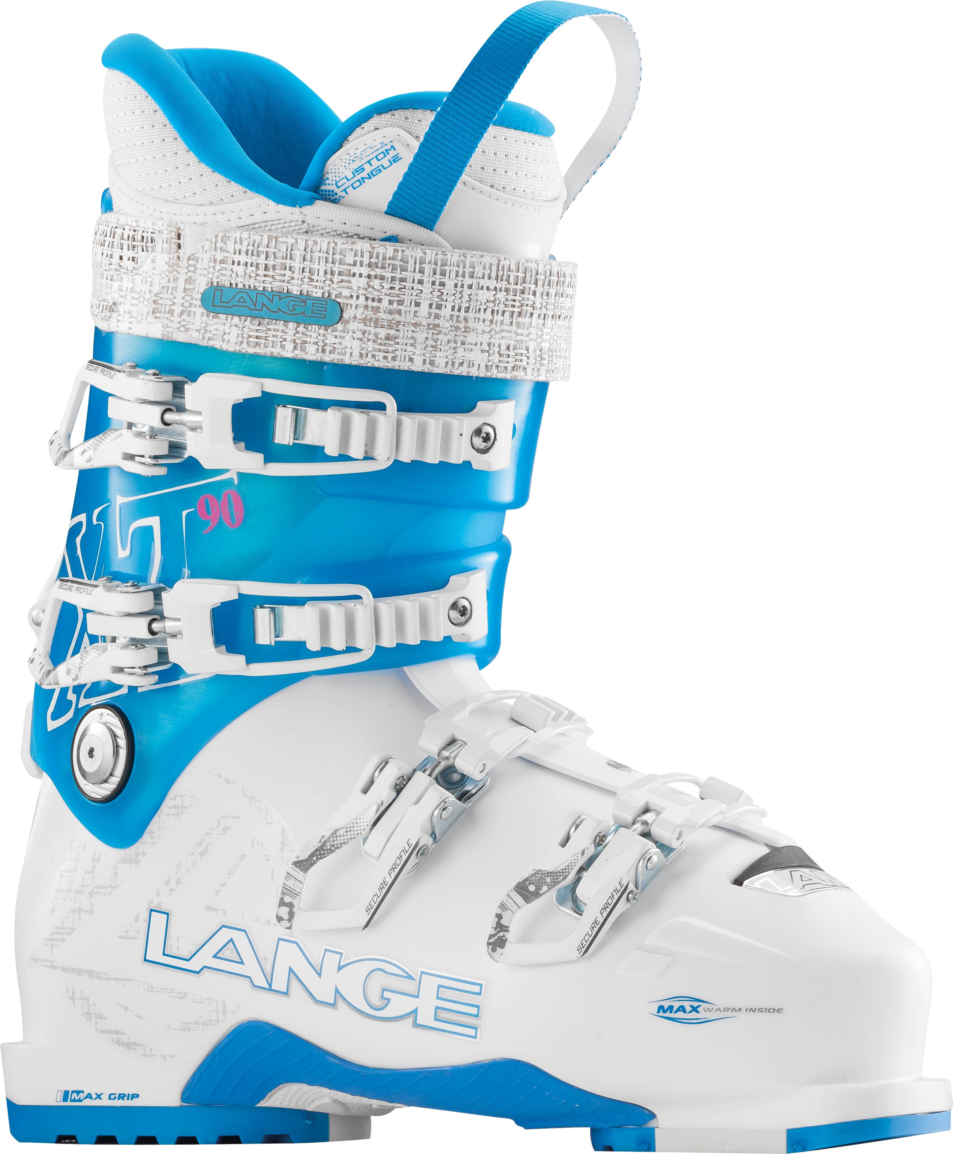 vino Discurso Cantidad de Lange Botas Ski XT 90 Mujer Blanco/Azul – Skinautica